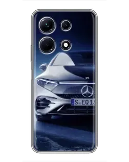 Чехол для Infinix Note 30 с картинкой «Mercedes EQ — будущее»
