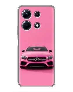 Чохол для Infinix Note 30 з картинкою «Рожевий Mercedes AMG» Чохол для Infinix Note 30 з картинкою «Рожевий Mercedes AMG»