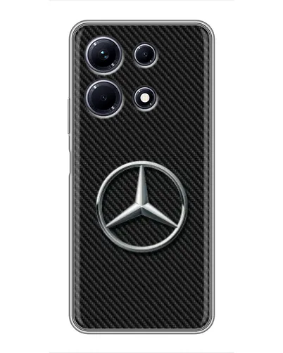 Чохол для Infinix Note 30 з картинкою «Карбоновий Mercedes стиль» Чохол для Infinix Note 30 з картинкою «Карбоновий Mercedes стиль»
