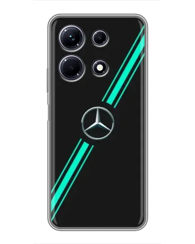 Чохол для Infinix Note 30 з картинкою «Спортивні лінії Mercedes» Чохол для Infinix Note 30 з картинкою «Спортивні лінії Mercedes»