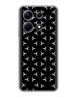 Чохол для Infinix Note 30 з картинкою «Mercedes паттерн зірок» Чохол для Infinix Note 30 з картинкою «Mercedes паттерн зірок»