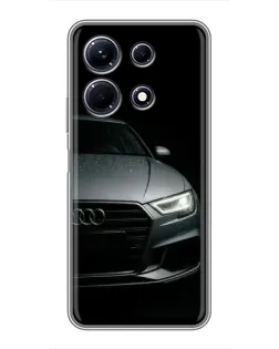Чехол для Infinix Note 30 с картинкой «Audi — детализация кузова»