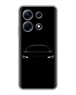 Чехол для Infinix Note 30 с картинкой «Взгляд Audi в темноте»