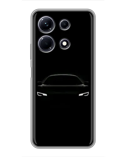 Чехол для Infinix Note 30 с картинкой «Взгляд Audi в темноте»