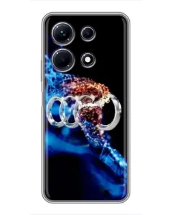 Чехол для Infinix Note 30 с картинкой «Энергия лого Audi»