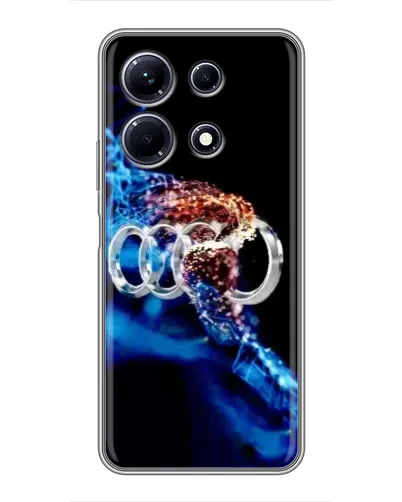 Чехол для Infinix Note 30 с картинкой «Энергия лого Audi»