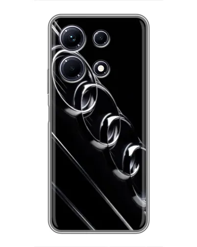 Чехол для Infinix Note 30 с картинкой «Audi — абстрактные кольца»