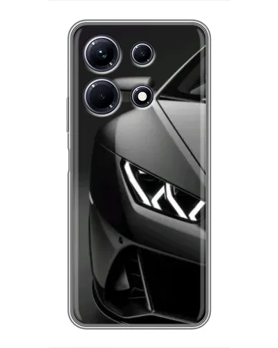 Чехол для Infinix Note 30 с картинкой «Lamborghini фары детализация»