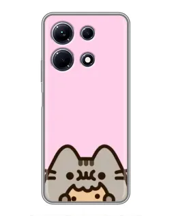Чехол для Infinix Note 30 с картинкой «Pusheen и печенье» Чехол для Infinix Note 30 с картинкой «Pusheen и печенье»