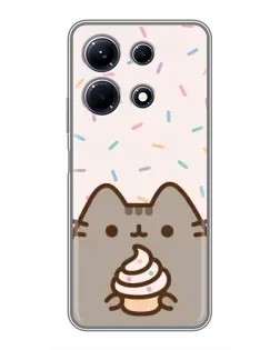 Чехол для Infinix Note 30 с картинкой «Пушин с кексом» Чехол для Infinix Note 30 с картинкой «Пушин с кексом»