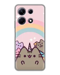Чехол для Infinix Note 30 с картинкой «Единорог Pusheen» Чехол для Infinix Note 30 с картинкой «Единорог Pusheen»