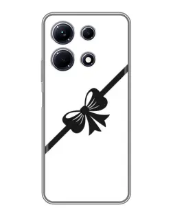 Чехол для Infinix Note 30 с картинкой «Диагональный бант»
