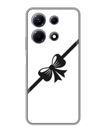 Чехол для Infinix Note 30 с картинкой «Диагональный бант»
