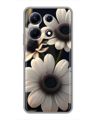 Чехол для Infinix Note 30 с картинкой «Белые маргаритки макро» Чехол для Infinix Note 30 с картинкой «Белые маргаритки макро»