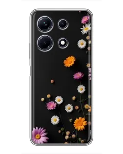 Чехол для Infinix Note 30 с картинкой «Цветочная композиция»