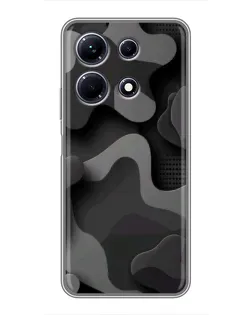 Чохол для Infinix Note 30 з картинкою «Темний абстрактний камуфляж» Чохол для Infinix Note 30 з картинкою «Темний абстрактний камуфляж»