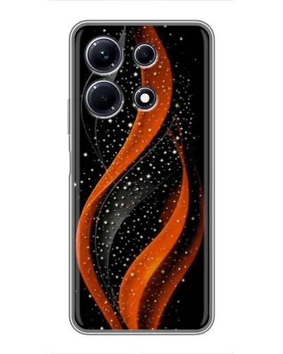 Чохол для Infinix Note 30 з картинкою «Вогняна зоряна хвиля»