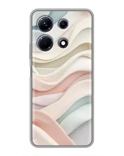 Чохол для Infinix Note 30 з картинкою «Пастельні ніжні хвилі»