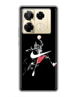 Чехол для Infinix Note 40 Pro с картинкой «Jordan Jumpman»