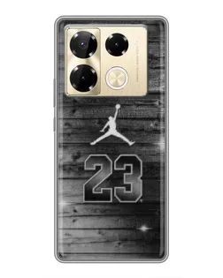 Чехол для Infinix Note 40 Pro с картинкой «Jordan Carbon 23»