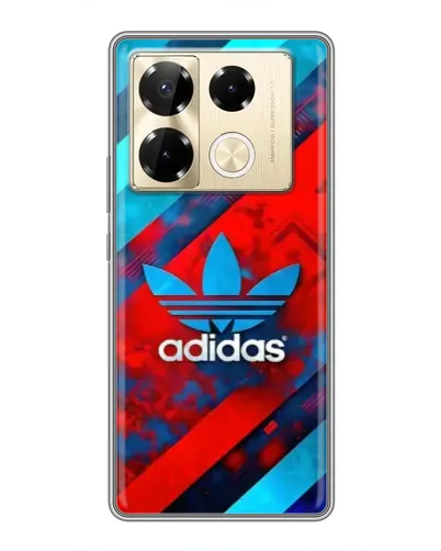 Чехол для Infinix Note 40 Pro с картинкой «Абстракция Adidas» Чехол для Infinix Note 40 Pro с картинкой «Абстракция Adidas»
