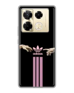 Чехол для Infinix Note 40 Pro с картинкой «Adidas Hands»
