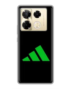 Чехол для Infinix Note 40 Pro с картинкой «Adidas Abstract»