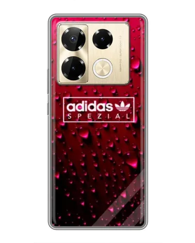 Чехол для Infinix Note 40 Pro с картинкой «Adidas Gold Marble» Чехол для Infinix Note 40 Pro с картинкой «Adidas Gold Marble»