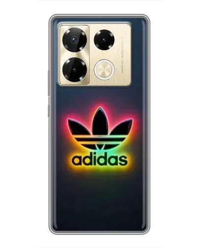 Чехол для Infinix Note 40 Pro с картинкой «Неоновый Adidas» Чехол для Infinix Note 40 Pro с картинкой «Неоновый Adidas»