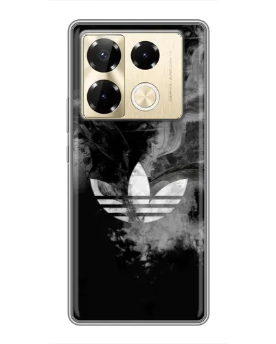 Чехол для Infinix Note 40 Pro с картинкой «Абстрактный дым Adidas» Чехол для Infinix Note 40 Pro с картинкой «Абстрактный дым Adidas»