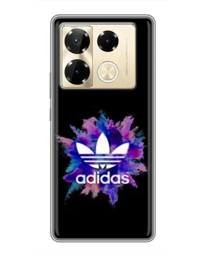 Чехол для Infinix Note 40 Pro с картинкой «Взрыв красок Adidas» Чехол для Infinix Note 40 Pro с картинкой «Взрыв красок Adidas»