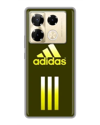 Чехол для Infinix Note 40 Pro с картинкой «Оливковый градиент Adidas» Чехол для Infinix Note 40 Pro с картинкой «Оливковый градиент Adidas»