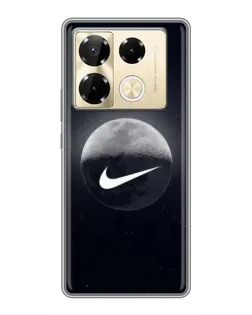 Чехол для Infinix Note 40 Pro с картинкой «Nike в стиле граффити»