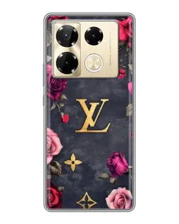 Чехол для Infinix Note 40 Pro с картинкой «Цветочный Louis Vuitton» Чехол для Infinix Note 40 Pro с картинкой «Цветочный Louis Vuitton»