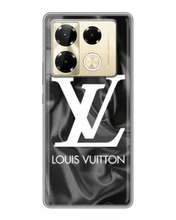 Чехол для Infinix Note 40 Pro с картинкой «Шелковый Louis Vuitton»
