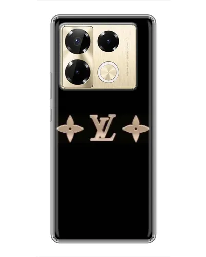 Чехол для Infinix Note 40 Pro с картинкой «Louis Vuitton — минимализм»