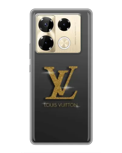 Чехол для Infinix Note 40 Pro с картинкой «Градиент Louis Vuitton»