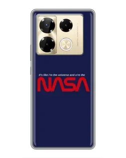 Чехол для Infinix Note 40 Pro с картинкой «NASA — глубокий космос»
