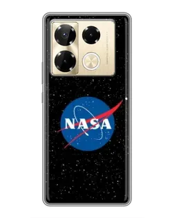 Чехол для Infinix Note 40 Pro с картинкой «NASA — звездное небо»