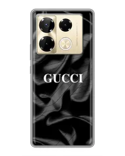 Чехол для Infinix Note 40 Pro с картинкой «Gucci — шелковые волны»