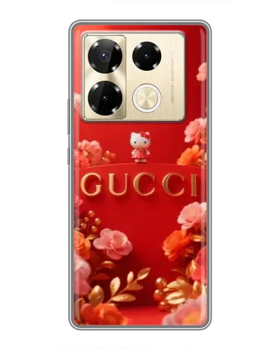 Чехол для Infinix Note 40 Pro с картинкой «Gucci — золотой сад» Чехол для Infinix Note 40 Pro с картинкой «Gucci — золотой сад»