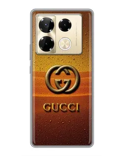 Чехол для Infinix Note 40 Pro с картинкой «Gucci — солнечный градиент»