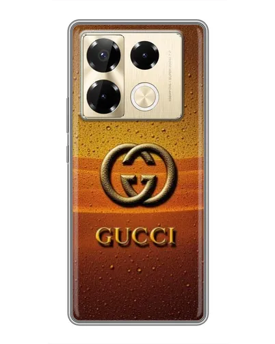Чехол для Infinix Note 40 Pro с картинкой «Gucci — солнечный градиент» Чехол для Infinix Note 40 Pro с картинкой «Gucci — солнечный градиент»