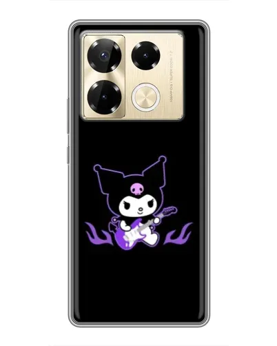 Чехол для Infinix Note 40 Pro с картинкой «Электрическая Kuromi»