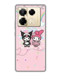 Чохол для Infinix Note 40 Pro з картинкою «My Melody та Kuromi» Чохол для Infinix Note 40 Pro з картинкою «My Melody та Kuromi»