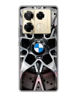 Чохол для Infinix Note 40 Pro з картинкою «BMW — деталь диска»