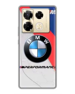 Чохол для Infinix Note 40 Pro з картинкою «BMW Performance стиль»