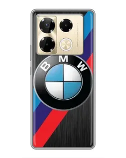 Чехол для Infinix Note 40 Pro с картинкой «BMW M-stripes стиль»