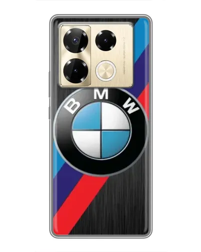 Чехол для Infinix Note 40 Pro с картинкой «BMW M-stripes стиль»