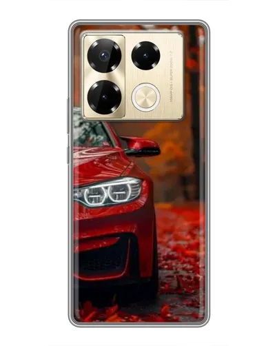 Чехол для Infinix Note 40 Pro с картинкой «Осенняя BMW M4»